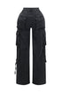 Kylan Metal Trim Baggy Jeans