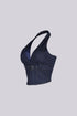 Chantal Denim Halter Top