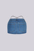 Colette Thong Denim Mini Skirt