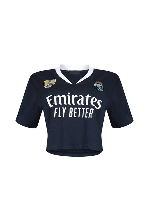 Soccer Short Sleeve V-neck Top