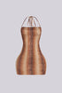 Command Snake Print Mini Dress
