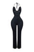 Darla Lace Halter Cut Out Jumpsuit