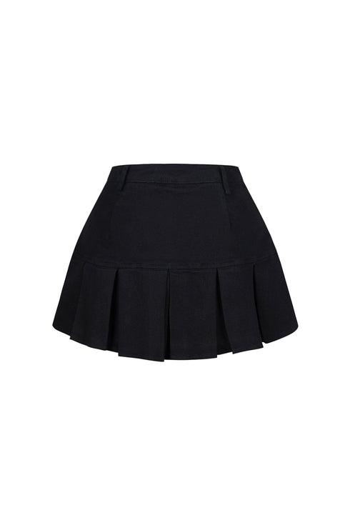 Jessica Multi Zipper Mini Skirt