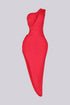 Devour Asymmetric Cutout Siren Dress