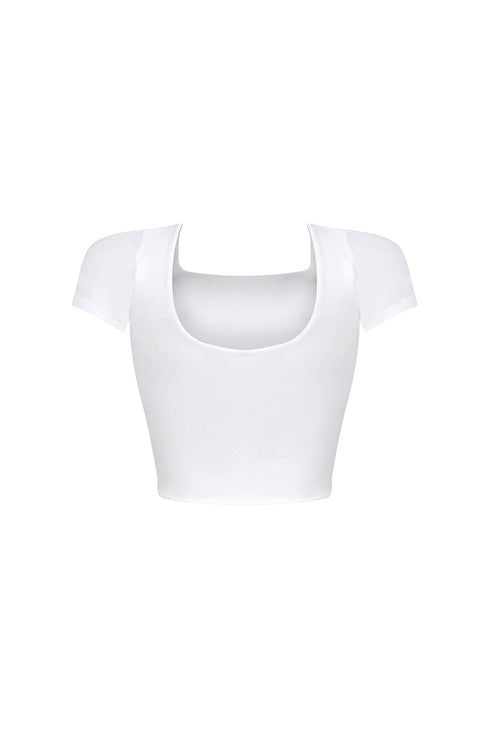 Jaylene Double Layer Square Neck Top