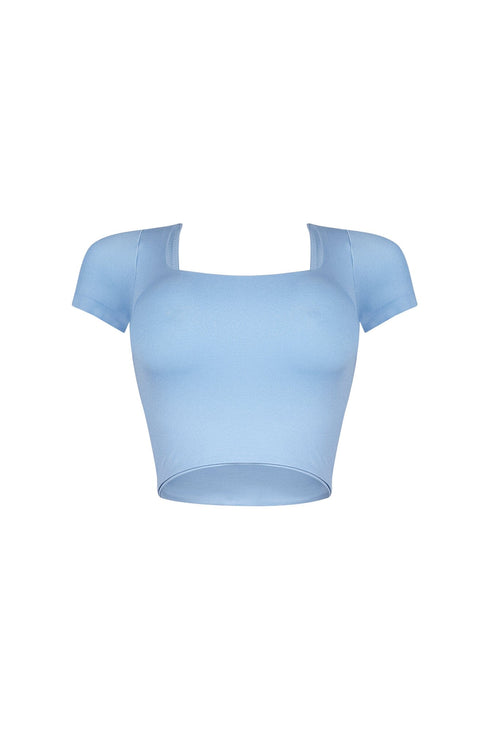 Jaylene Double Layer Square Neck Top