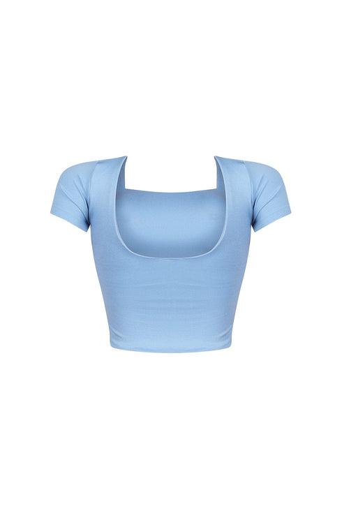 Jaylene Double Layer Square Neck Top