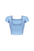 Jaylene Double Layer Square Neck Top