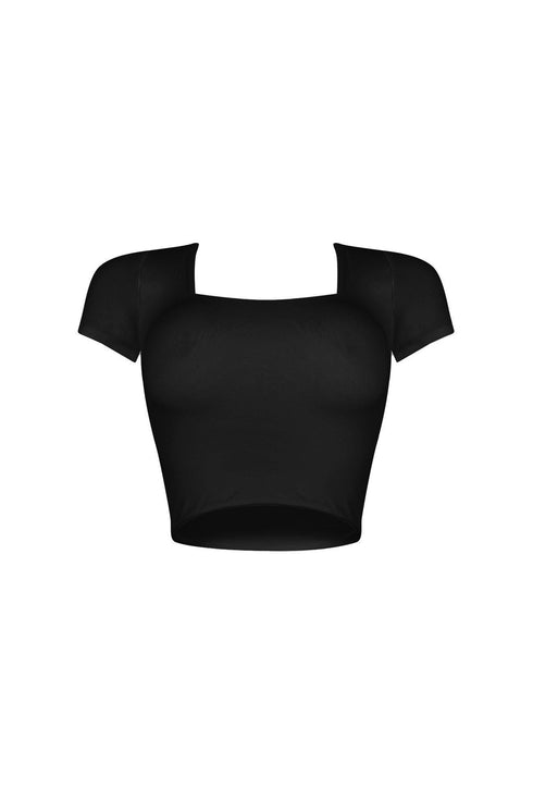 Jaylene Double Layer Square Neck Top