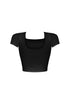 Jaylene Double Layer Square Neck Top