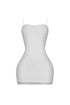 Adrian Mesh Tank Rhinestone Mini Dress