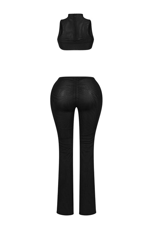 Carroll Mesh Wired Bustier Top & Pants SET