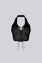 Raven Lace Up Halter Top