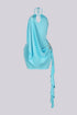 Nessy Drape Halter Mini Dress
