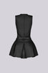 Clémence Parisian V-Neck Mini Dress