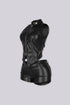 Iron Leather Halter Top & Shorts SET