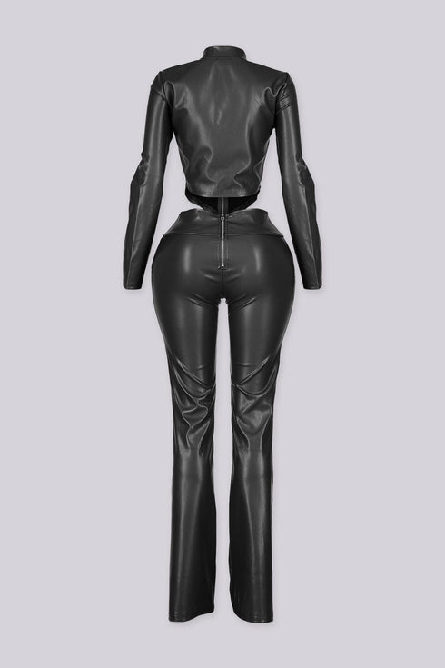 MC Iconic PU Jacket & Pants SET