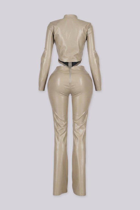 MC Iconic PU Jacket & Pants SET