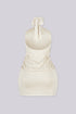 Venezia Crease Halter Mini Dress