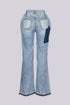 All I Do Frayed Seam Jeans
