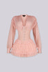 Valeria Corset Tulle Mini Dress
