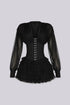Valeria Corset Tulle Mini Dress