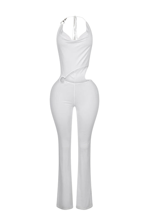 Shiva O Ring Cut Out Detail Jumpsuit