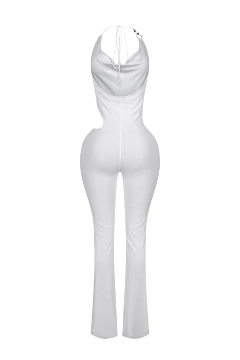 Shiva O Ring Cut Out Detail Jumpsuit