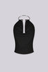 Etta Ring Halter Crop Top
