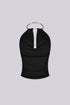 Etta Ring Halter Crop Top