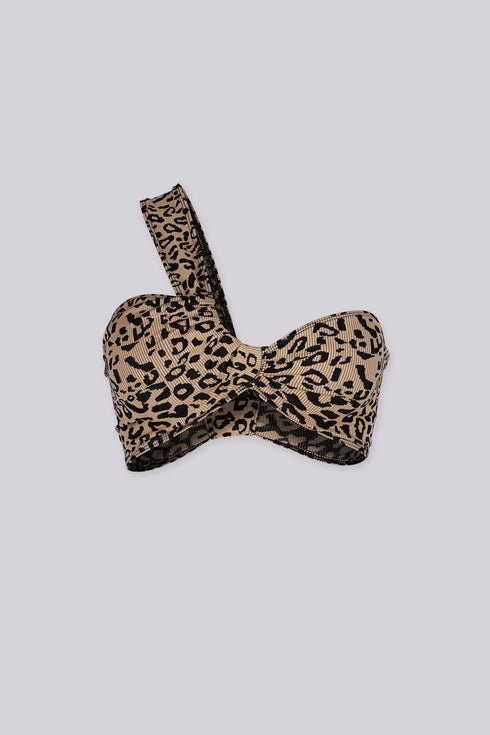 Huntress One Shoulder Crop Top