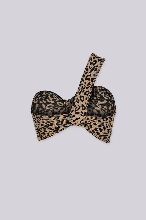 Huntress One Shoulder Crop Top