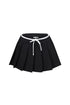 Zeeta Waist Color Block Mini Skirt