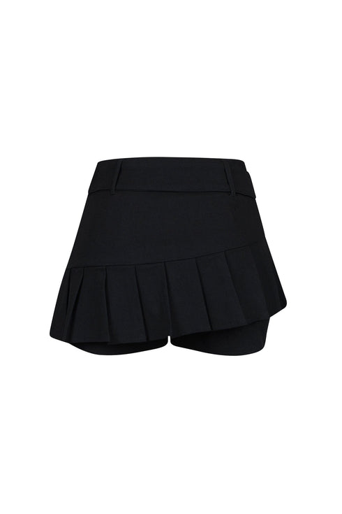Xandy Belted Micro Mini Skirt