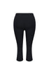 Feminine Fit High Waist Capri Pants