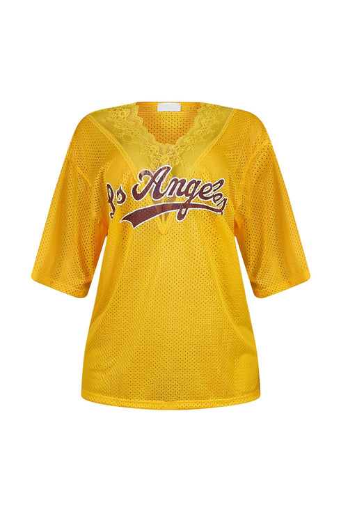 Doxy Los Angeles Lace Jersey Top