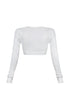 Jayce Contour Clasp Long Sleeve Top