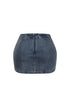 Tiaya Washed Denim Mini Skirt