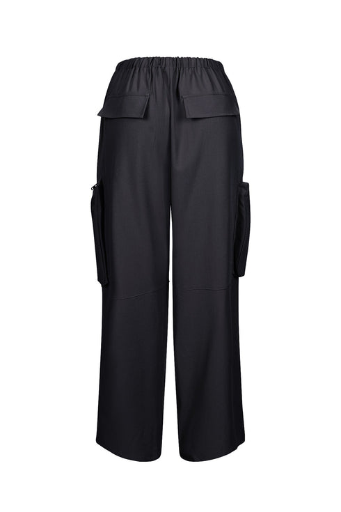 Cecelia Zip Detail Baggy Cargo Pants