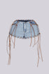 Canyon Tie Denim Shorts