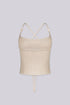 Zaria Minimal Knit Halter Top