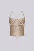 Zaria Minimal Knit Halter Top