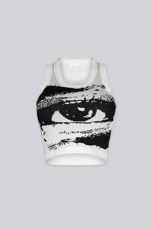 Oracle Gaze Sleeveless Top