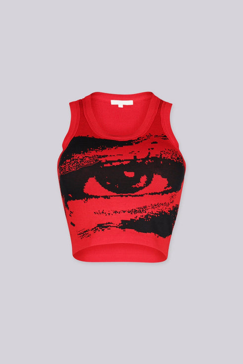 Oracle Gaze Sleeveless Top