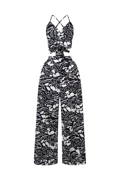 Michiko Printed Tank Top & Pants SET