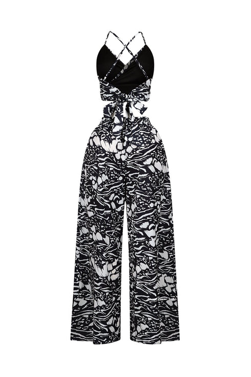 Michiko Printed Tank Top & Pants SET