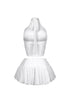 Bunny Mesh Halter Top & Skirt SET
