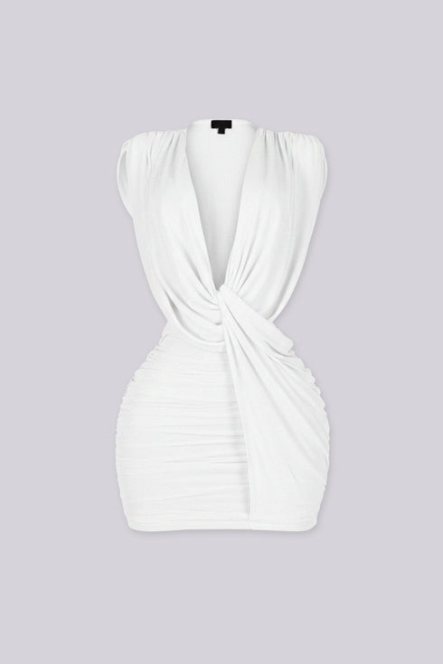 Merlot Deep Rouge Midi Dress