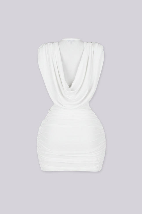 Merlot Deep Rouge Midi Dress