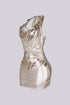 After Sunset Foil Mini Dress